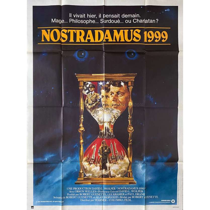 PROPHECIES OF NOSTRADAMUS Movie Poster- 47x63 in. - 1974 - Yoshiro Muraki, Tetsuro tamba