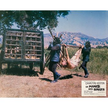 PLANET OF THE APES Lobby Cards N08 - 9x12 in. - 1968 - Franklin J. Schaffner, Charlton Heston