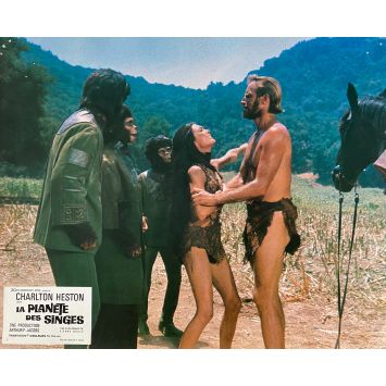 LA PLANETE DES SINGES Photos de film N09 - 21x30 cm. - 1968 - Charlton Heston, Franklin J. Schaffner