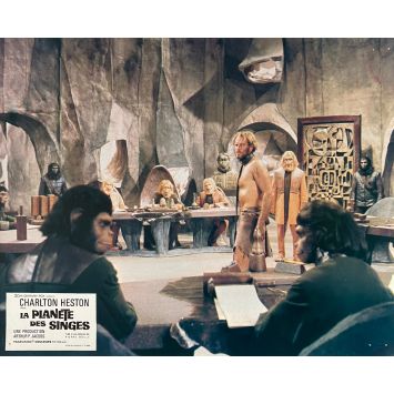 PLANET OF THE APES Lobby Cards N10 - 9x12 in. - 1968 - Franklin J. Schaffner, Charlton Heston