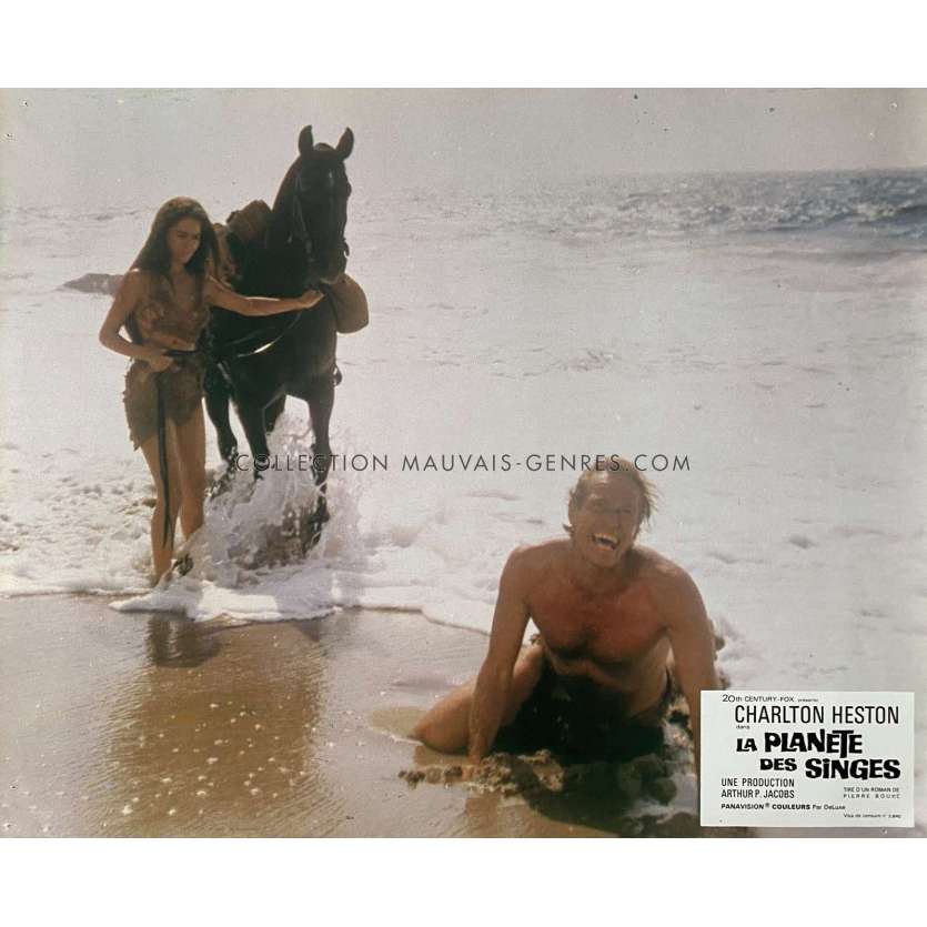 LA PLANETE DES SINGES Photos de film N11 - 21x30 cm. - 1968 - Charlton Heston, Franklin J. Schaffner