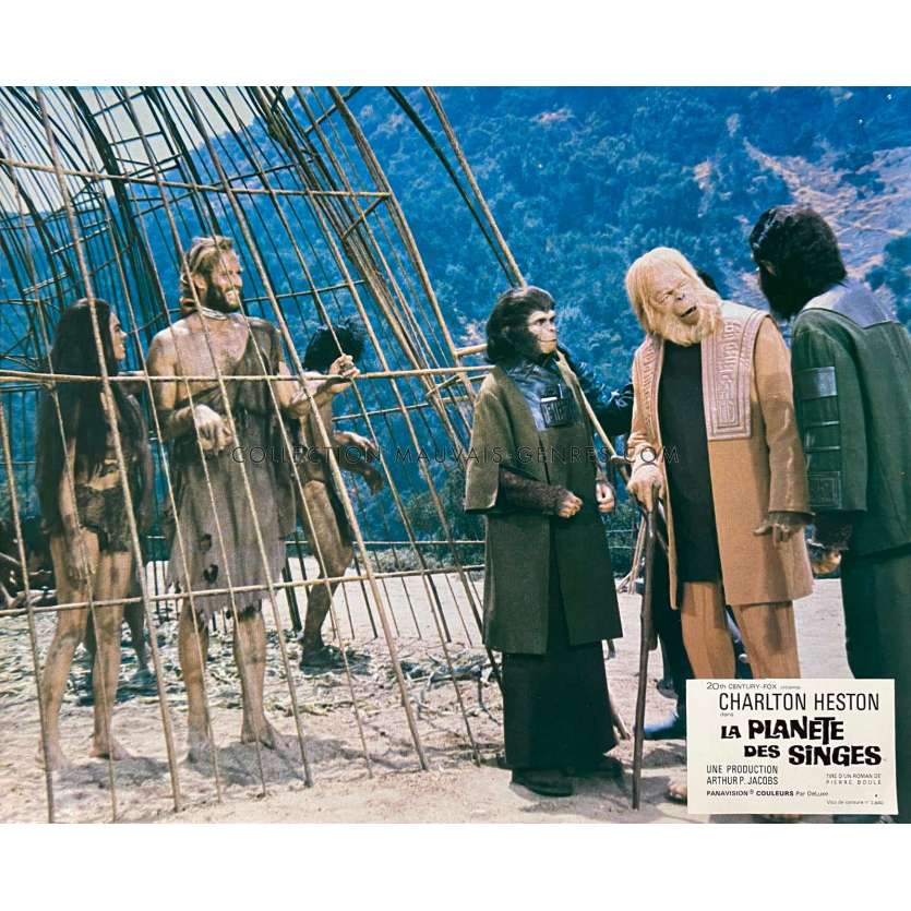 LA PLANETE DES SINGES Photos de film N12 - 21x30 cm. - 1968 - Charlton Heston, Franklin J. Schaffner