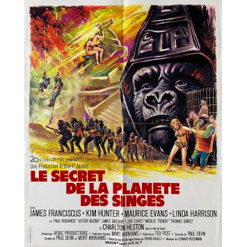 BENEATH THE PLANET OF THE APES Movie Poster- 15x21 in. - 1970 - Ted Post, James Franciscus