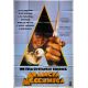 CLOCKWORK ORANGE Movie Poster In 2 panels. - 55x70 in. - 1971/R1990 - Stanley Kubrick, Malcom McDowell