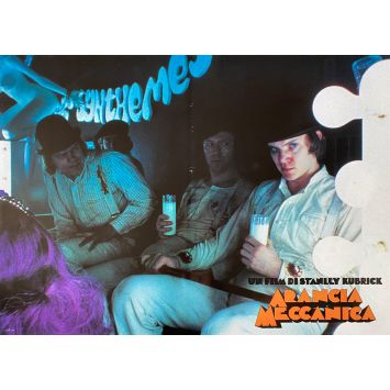 ORANGE MECANIQUE Affiche de film N01 - 46x64 cm. - 1971/R1990 - Malcom McDowell, Stanley Kubrick