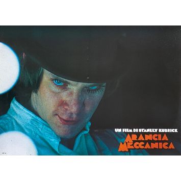 ORANGE MECANIQUE Affiche de film N04 - 46x64 cm. - 1971/R1990 - Malcom McDowell, Stanley Kubrick