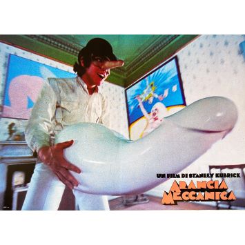 ORANGE MECANIQUE Affiche de film N05 - 46x64 cm. - 1971/R1990 - Malcom McDowell, Stanley Kubrick