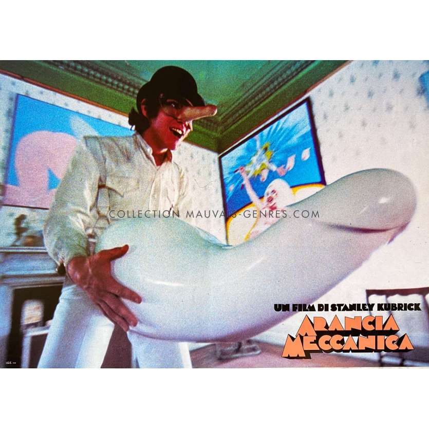 CLOCKWORK ORANGE Movie Poster N05 - 18x26 in. - 1971/R1990 - Stanley Kubrick, Malcom McDowell