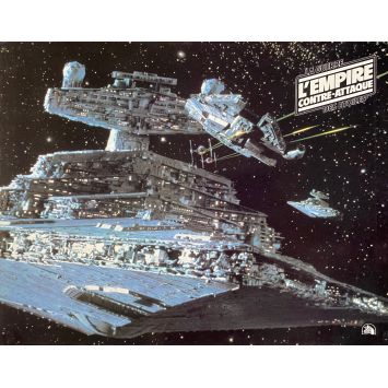 STAR WARS - EMPIRE STRIKES BACK Lobby Card N05 - 9x12 in. - 1980 - George Lucas, Harrison Ford
