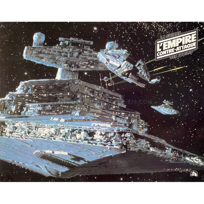 STAR WARS - EMPIRE STRIKES BACK Lobby Card N05 - 9x12 in. - 1980 - George Lucas, Harrison Ford