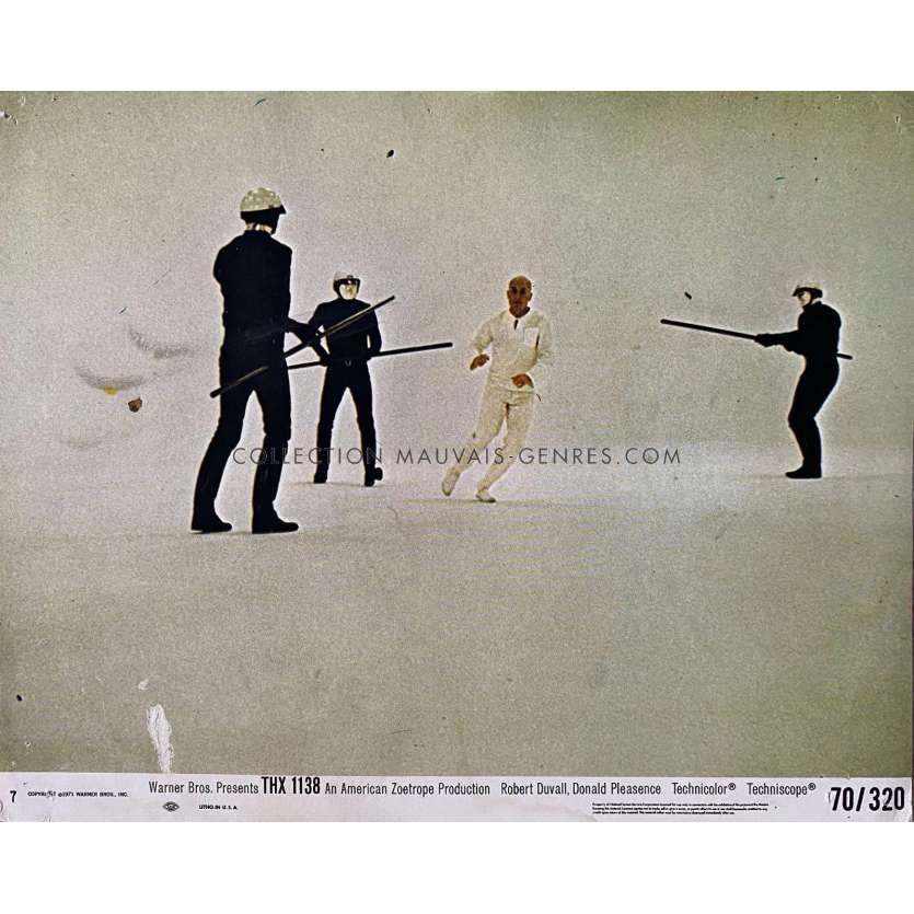 THX 1138 Photo de film N7 - 20x25 cm. - 1971 - Robert Duvall, George Lucas