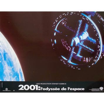 2001 A SPACE ODYSSEY Lobby Card N4 - 9x12 in. - 1968/R2001 - Stanley Kubrick, Keir Dullea