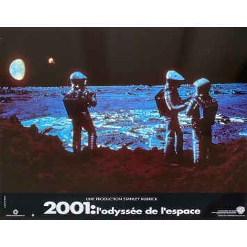 2001 A SPACE ODYSSEY Lobby Card N6 - 9x12 in. - 1968/R2001 - Stanley Kubrick, Keir Dullea