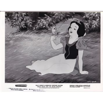 BLANCHE NEIGE ET LES 7 NAINS Photo de presse 1051-8019 - 20x25 cm. - 1937/R1950 - Adriana Caselotti, Walt Disney