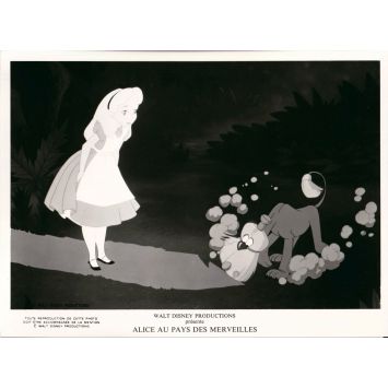 ALICE AU PAYS DES MERVEILLES Photo de presse N01 - 18x24 cm. - 1951/R1970 - Ed Wynn, Walt Disney