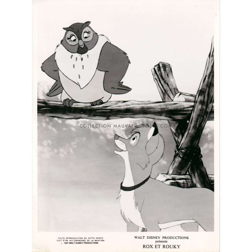 THE FOX AND THE HOUND Movie Still N01 - 7x9 in. - 1981 - Walt Disney, Mickey Rooney