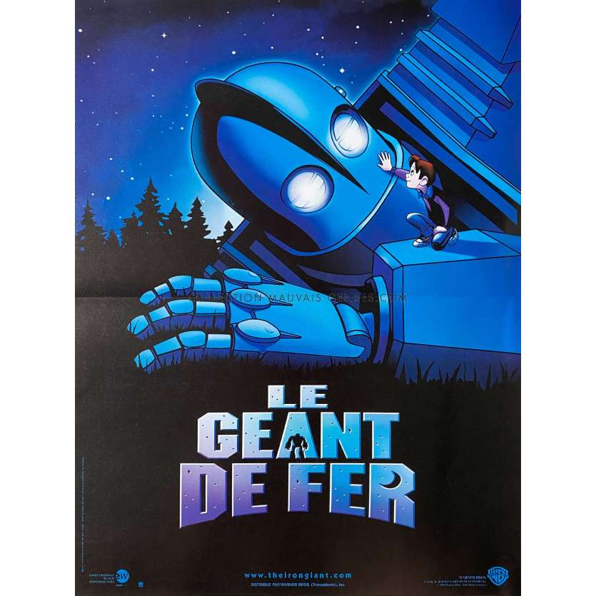 LE GEANT DE FER Movie Poster- 15x21 in. - 1999 - Brad Bird, Jennifer Aniston