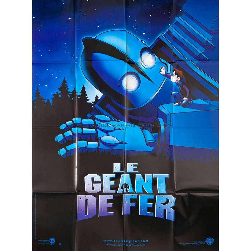 LE GEANT DE FER Affiche de film- 120x160 cm. - 1999 - Jennifer Aniston, Brad Bird