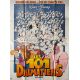 LES 101 DALMATIENS Affiche de film- 120x160 cm. - 1961/R1980 - Rod Taylor, Walt Disney