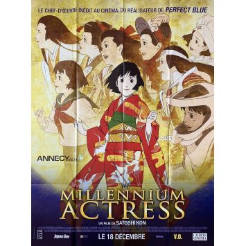 MILLENNIUM ACTRESS Movie Poster- 47x63 in. - 2001/R2016 - Satoshi Kon, Miyoko Shôji MILLENNIUM ACTRESS Movie Poster- 47x63 in. - 2001/R2016 - Satoshi Kon, Miyoko Shôji
