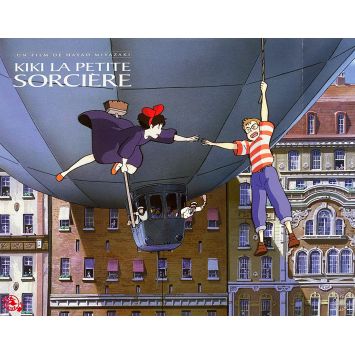 KIKI'S DELIVERY SERVICE Lobby Card- 12x15 in. - 1989 - Hayao Miyazaki, Kirsten Dunst