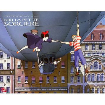 KIKI'S DELIVERY SERVICE Lobby Card- 12x15 in. - 1989 - Hayao Miyazaki, Kirsten Dunst