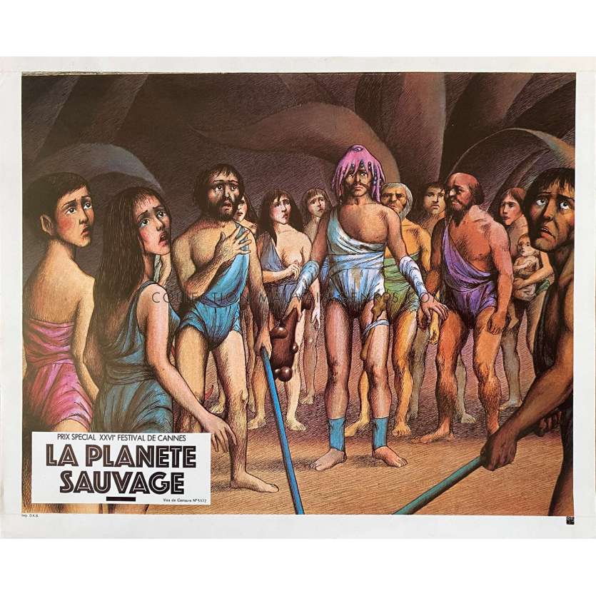 FANTASTIC PLANET Lobby Card N01 - 10x12 in. - 1973 - René Laloux, Barry Bostwick