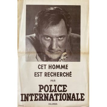 POLICE INTERNATIONALE Affiche de film- 40x60 cm. - 1957 - Victor Mature, Anita Ekberg, John Gilling
