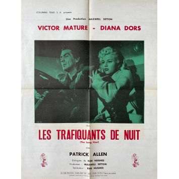 THE LONG HAUL Movie Poster- 20x28 in. - 1957 - Ken Hugues, Victor Mature, Diana Dors