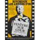 FENETRE SUR COUR Affiche de film- 120x160 cm. - 1954/R1984 - James Stewart, Alfred Hitchcock