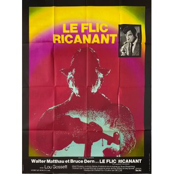 LE FLIC RICANANT Affiche de film- 120x160 cm. - 1973 - Walter Matthau, Stuart Rosenberg