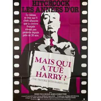 THE TROUBLE WITH HARRY Movie Poster- 47x63 in. - 1955/R1984 - Alfred Hitchcock, Shirley MacLaine