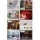 SNOW JOB Lobby Cards x8 - 9x12 in. - 1972 - George Englund, Jean-Claude Killy