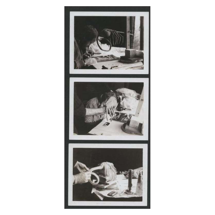 ALIEN Lot de 4 Polaroids UNIQUES !  Facehugger A Original Vintage Photos, Scott, Giger