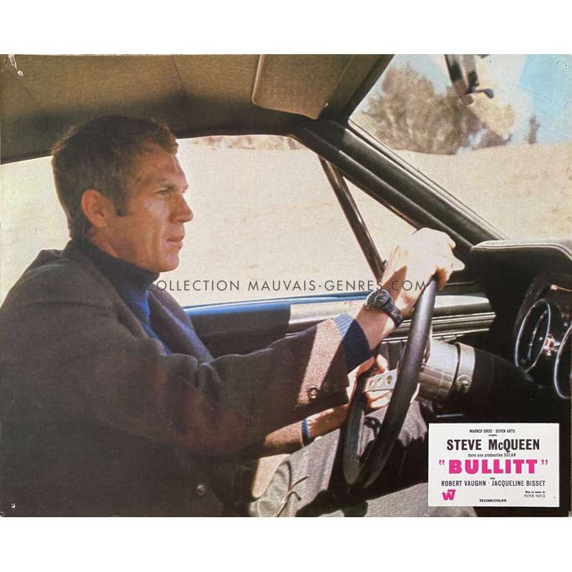 BULLITT Photo de film N04 - 21x30 cm. - 1968 - Steve McQueen, Peter Yates