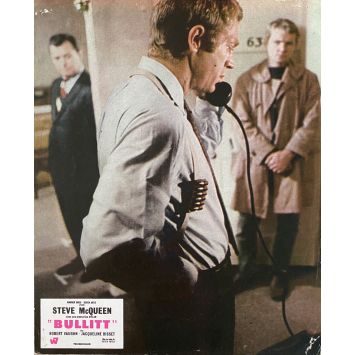 BULLITT Lobby Card N05 - 9x12 in. - 1968 - Peter Yates, Steve McQueen