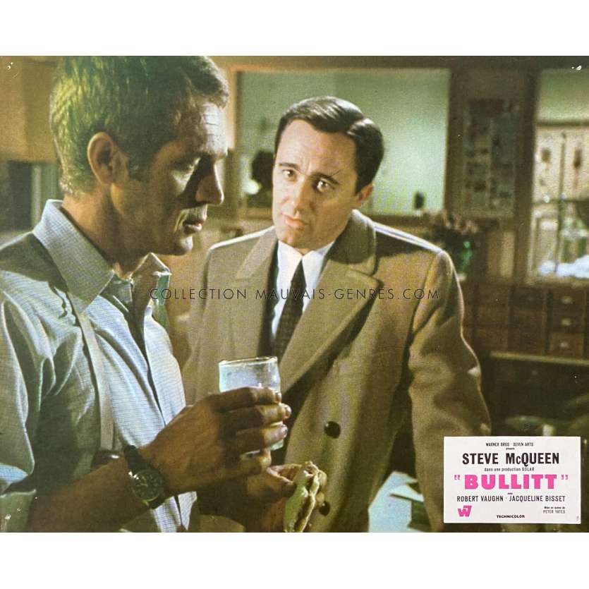 BULLITT Photo de film N07 - 21x30 cm. - 1968 - Steve McQueen, Peter Yates