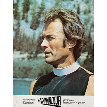 LE CANARDEUR Photo de film N01 - 21x30 cm. - 1974 - Clint Eastwood, Michael Cimino