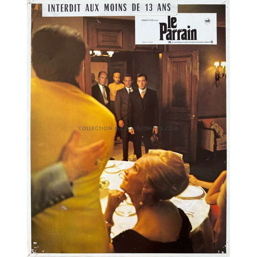 LE PARRAIN Photo de film N05 - 21x30 cm. - 1972 - Marlon Brando, Francis Ford Coppola