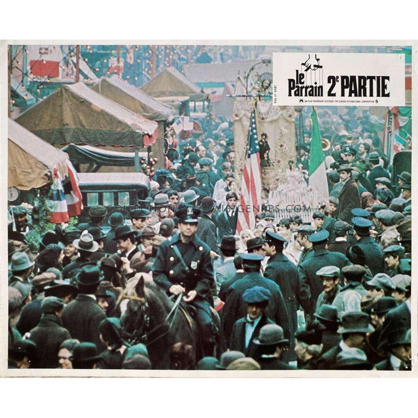 THE GODFATHER PART II Lobby Card N05 - 9x12 in. - 1975 - Francis Ford Coppola, Robert de Niro