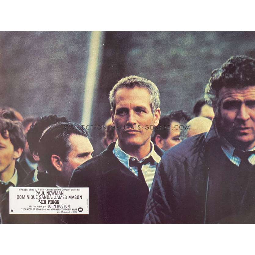 LE PIEGE Photo de film N03 - 21x30 cm. - 1973 - Paul Newman, John Huston