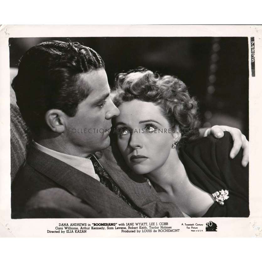 BOOMERANG (1947) Movie Still 708-35 - 8x10 in. - 1947 - Elia Kazan, Dana Andrews