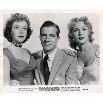 WHILE THE CITY SLEEPS Movie Still N-102 - 8x10 in. - 1956 - Fritz Lang, Dana Andrews, Rhonda Flemming