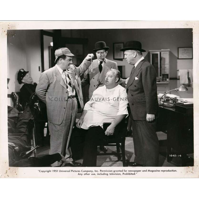 ABBOT AND COSTELLO MEET THE INVISIBLE MAN Movie Still 1647-14 - 8x10 in. - 1951 - Charles lamont, Bud Abbott, Lou Costello