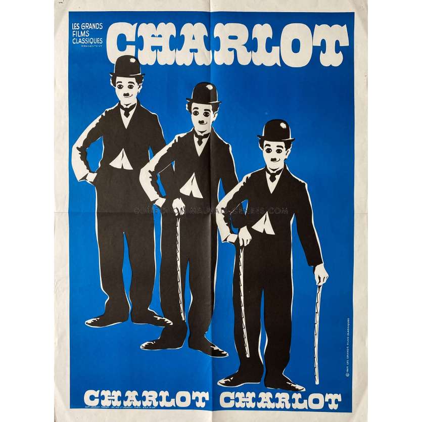 CHARLOT Movie Poster- 23x32 in. - 1915/R1971 - Charlie Chaplin, Charles Chaplin