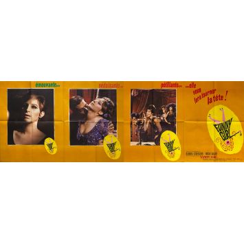 FUNNY GIRL Movie Poster- 32x94 in. - 1968 - William Wyler, Barbra Streisand