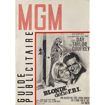 LA BLONDE DEFIE LE FBI Dossier de presse 6p - 21x30 cm. - 1966 - Doris Day, Frank Tashlin