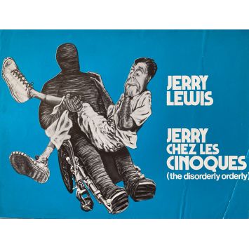 JERRY CHEZ LES CINOQUES Synopsis- 21x30 cm. - 1964 - Jerry Lewis, Frank Tashlin