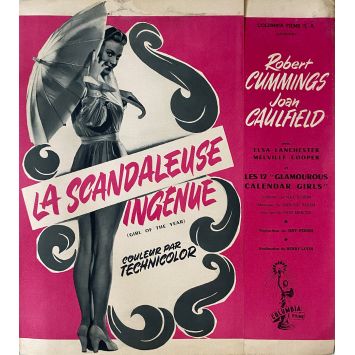 LA SCANDALEUSE INGENUE Synopsis- 21x30 cm. - 1950 - Robert Cummings, Henry Levin