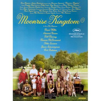 MOONRISE KINGDOM Affiche de film- 40x60 cm. - 2012 - Jared Gilman, Wes Anderson